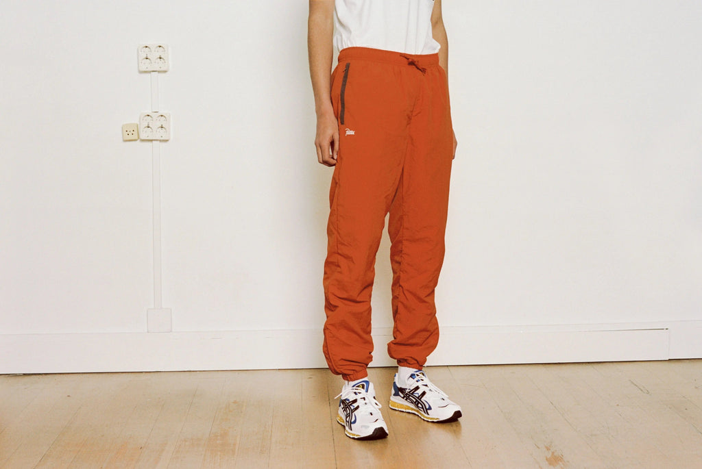 Patta Nylon Track Pants & Script Logo Waistbag - Patta