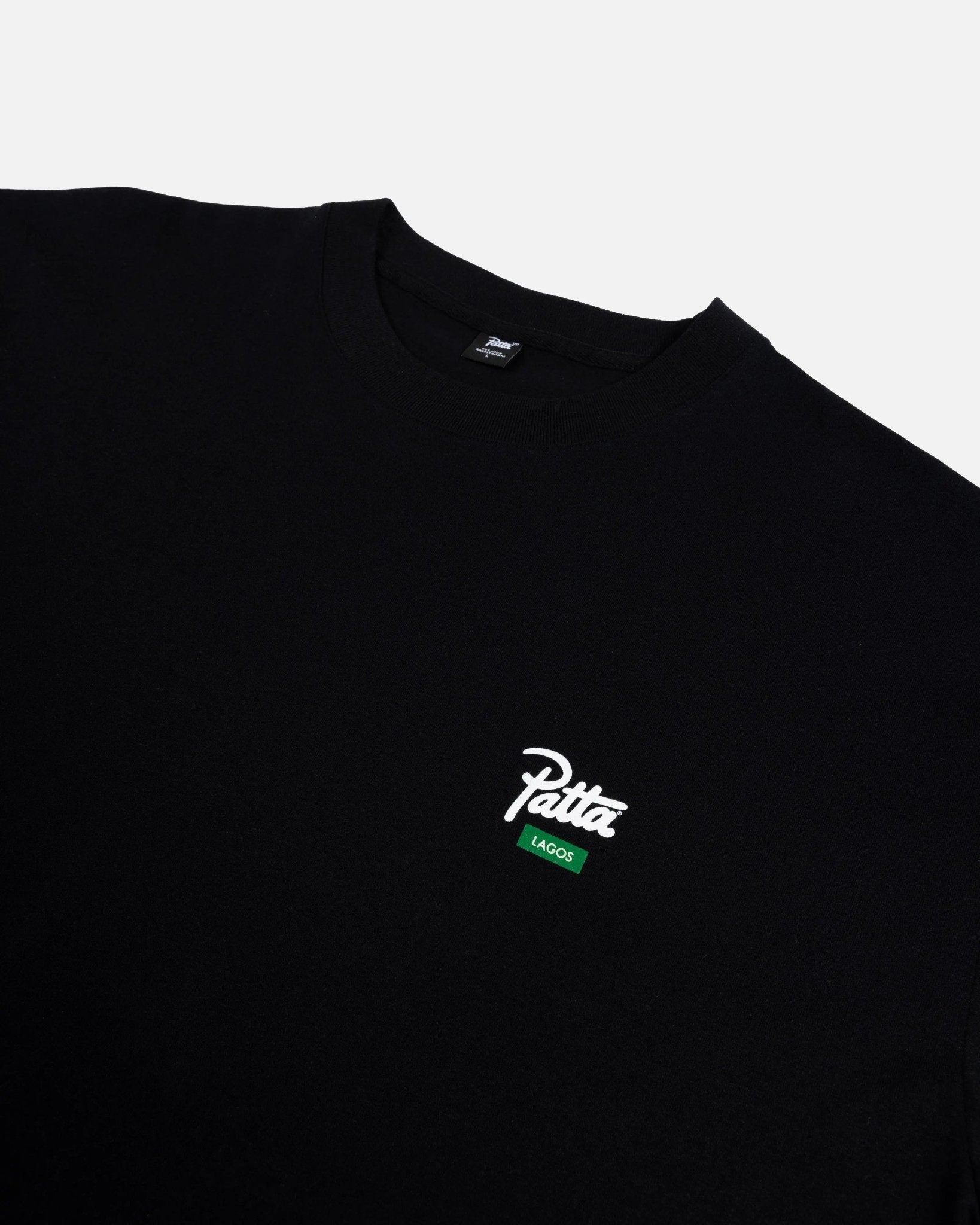 Patta Lagos Chapter T-shirt (Black) - Patta