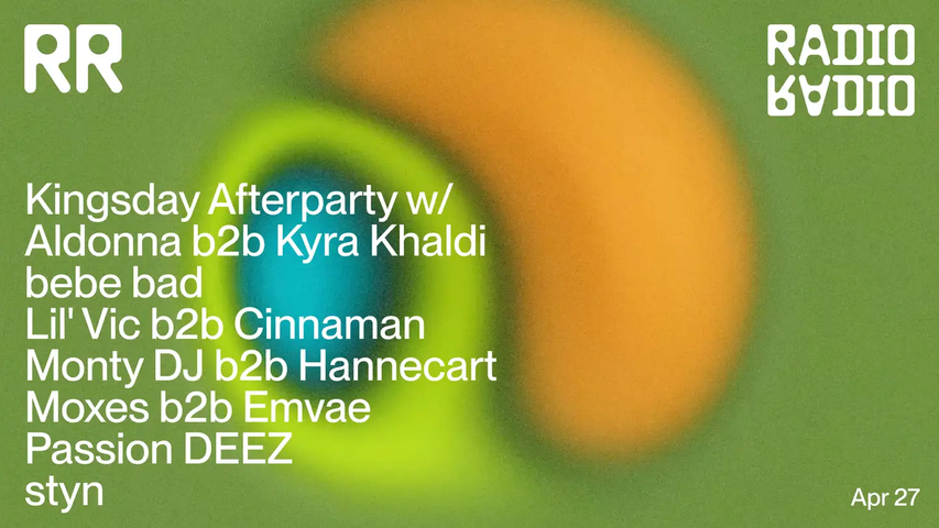 Kingsday Afterparty at Radio Radio