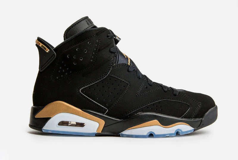 Air Jordan 6 Retro DMP (Black/Metallic Gold-Black) - Patta