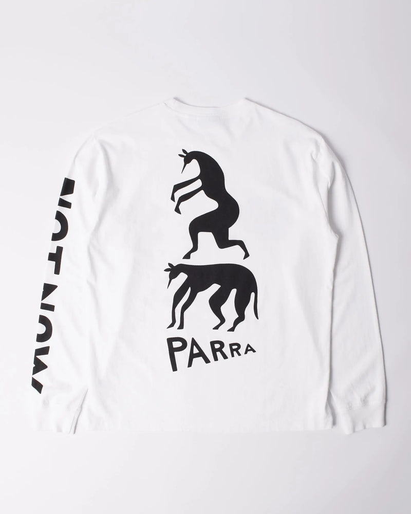 ByParra There Will Be Not Long Sleeve t-shirt(White) ByParra