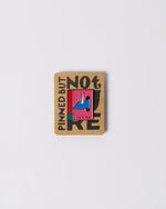 By Parra The hunted enamel pin (Pink) By Parra