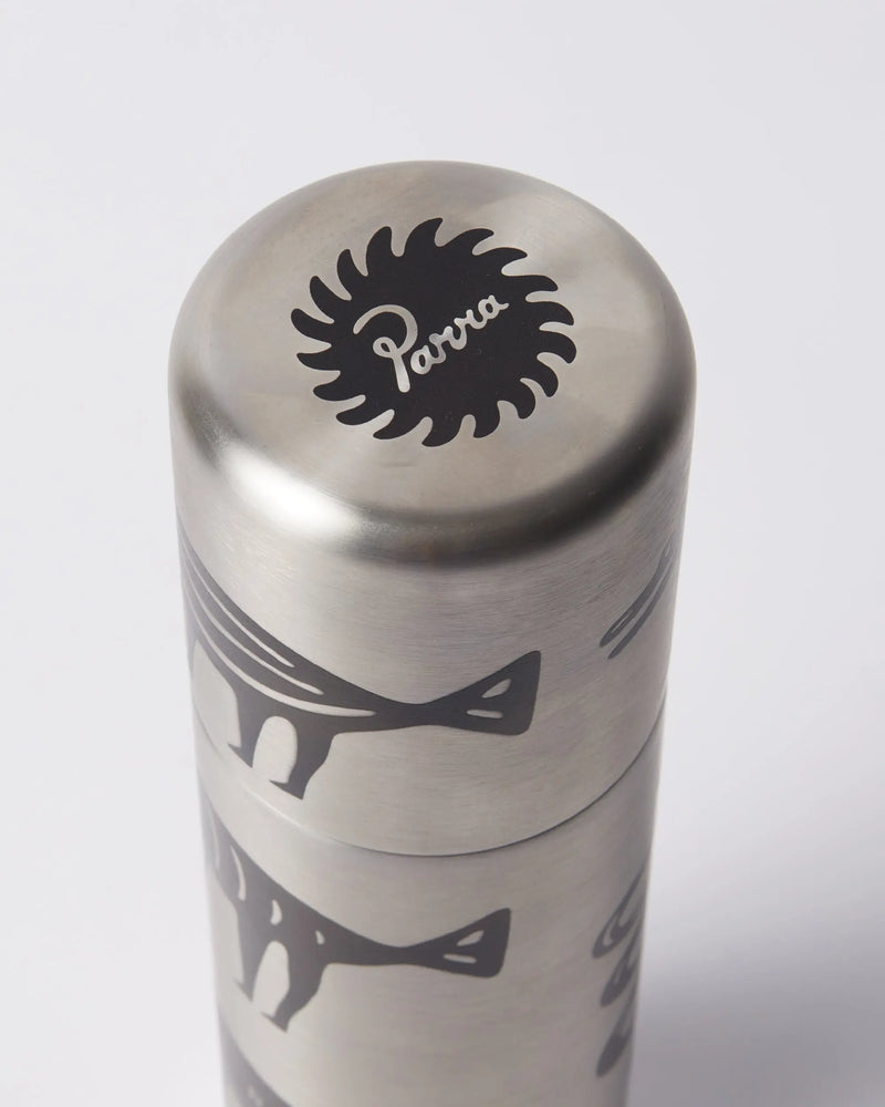 By Parra Snakes and darwin Klean Kanteen bottle (Brushed) By Parra