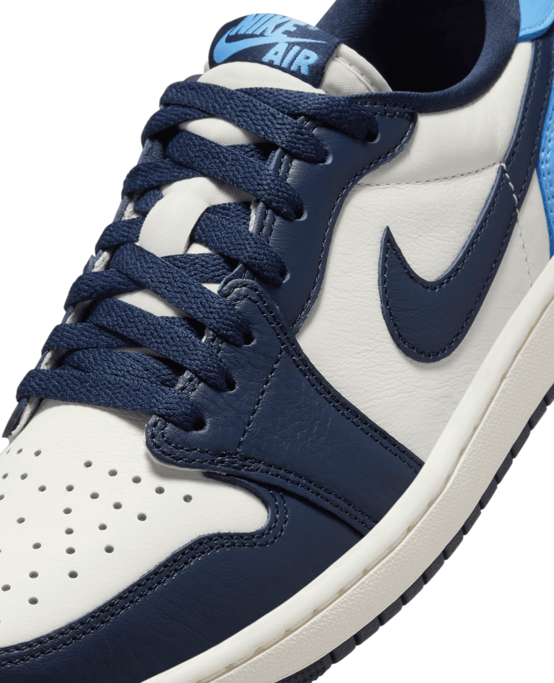 Air Jordan 1 Low OG (Obsidian/University Blue-Sail) Jordan
