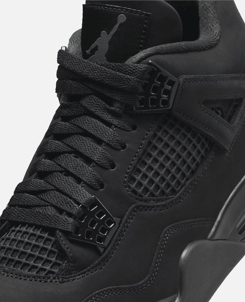 Nike Air Jordan 4 Retro (Black/Black-LT Graphite) Nike