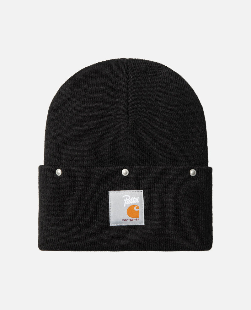 Patta x Carhartt Watch Hat (Black) Patta x Carhartt