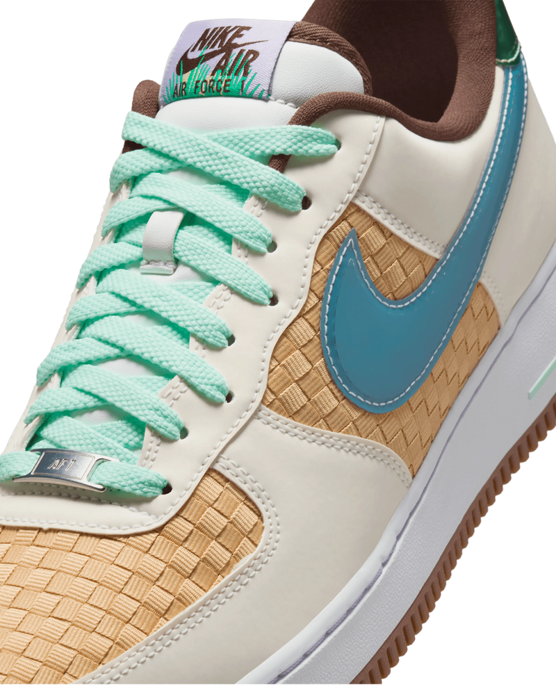 Nike Air Force 1 Retro (Summit White/Glacier Blue-Mint Foam) Nike