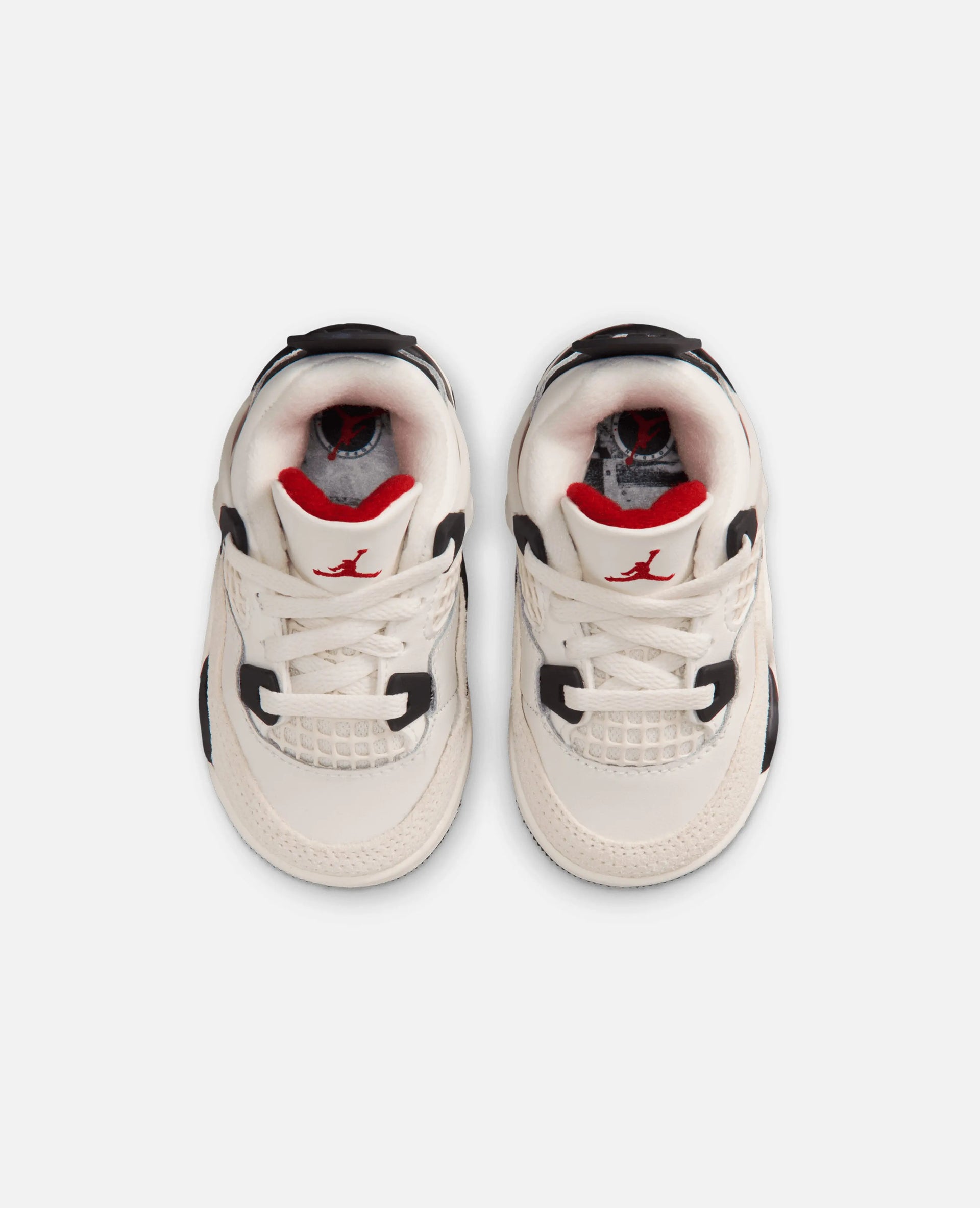 Air Jordan 4 Retro TD (WHITE/MED SOFT PINK-HALF BLUE) Jordan