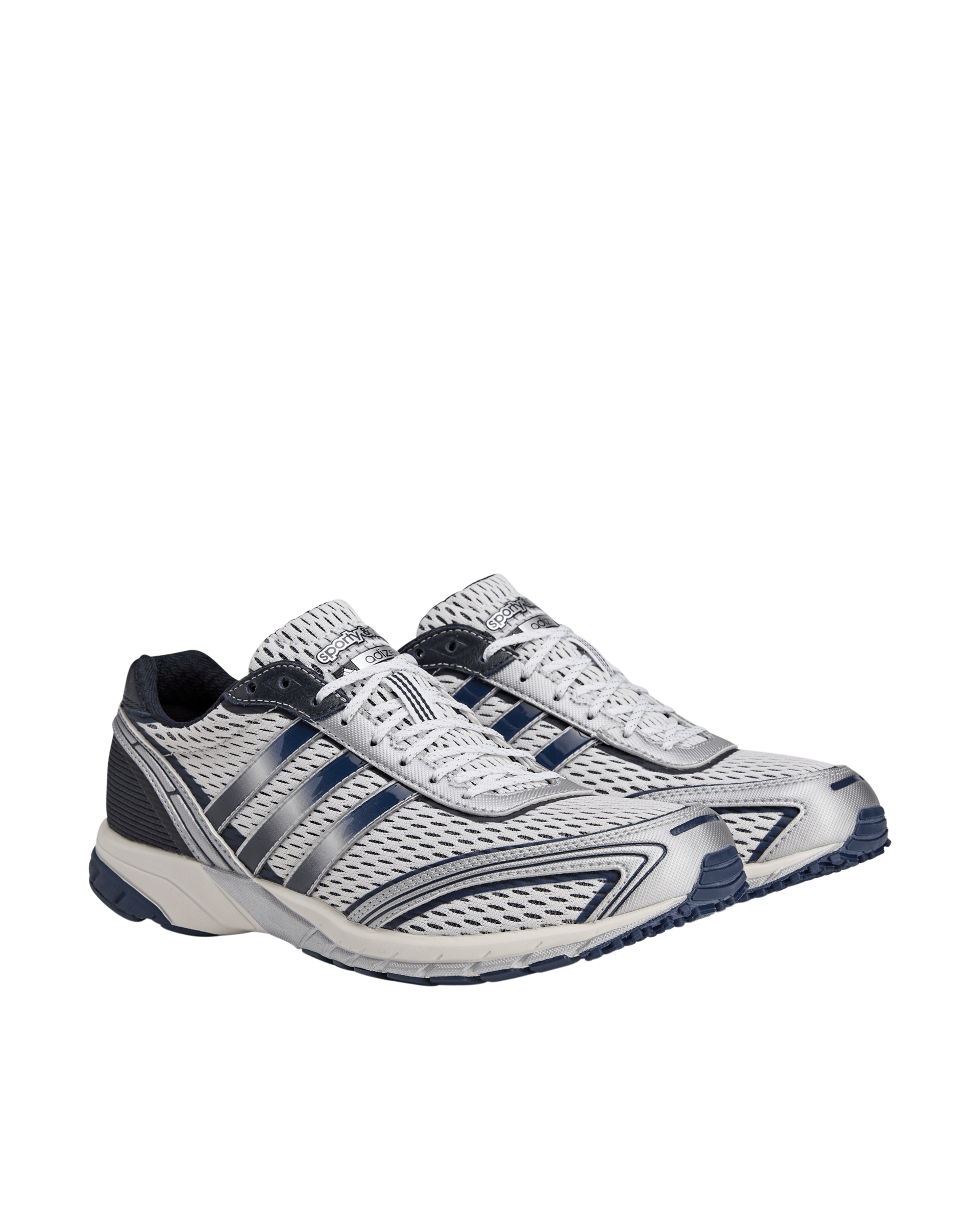 adidas  WMNS Adizero Adios Sporty & Rich (Cloud White/Collegiate Navy/Cloud White)