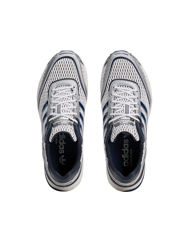 adidas  WMNS Adizero Adios Sporty & Rich (Cloud White/Collegiate Navy/Cloud White)