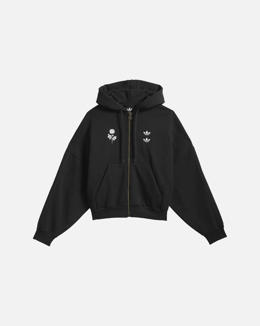 adidas Willy Chavarria Heavyweight Zip Hoodie (Black) Adidas
