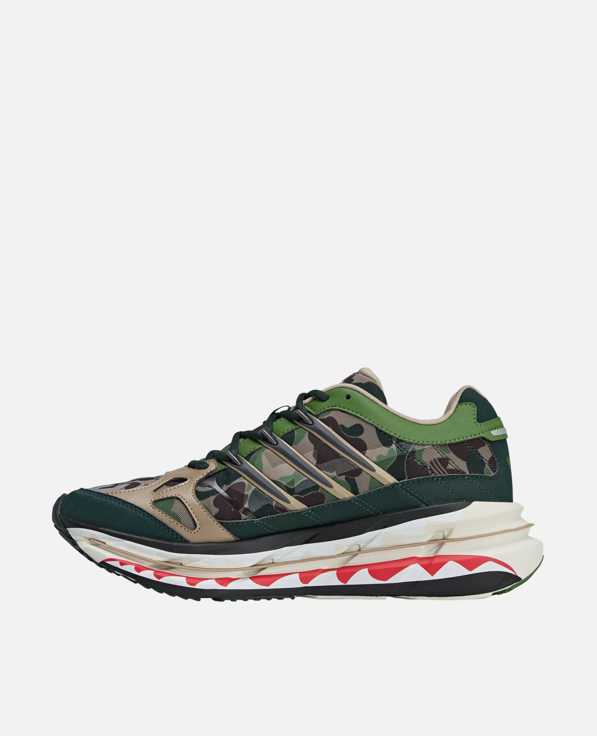 Adidas x Bape Adistar HRMY ''Green Camo'' (HEMP/IRONMT/OWHITE) Adidas