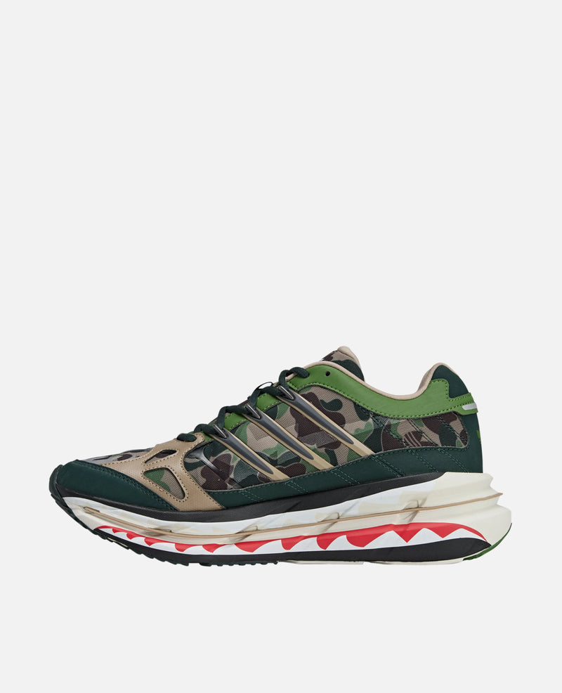 Adidas x Bape Adistar HRMY ''Green Camo'' (HEMP/IRONMT/OWHITE) Adidas