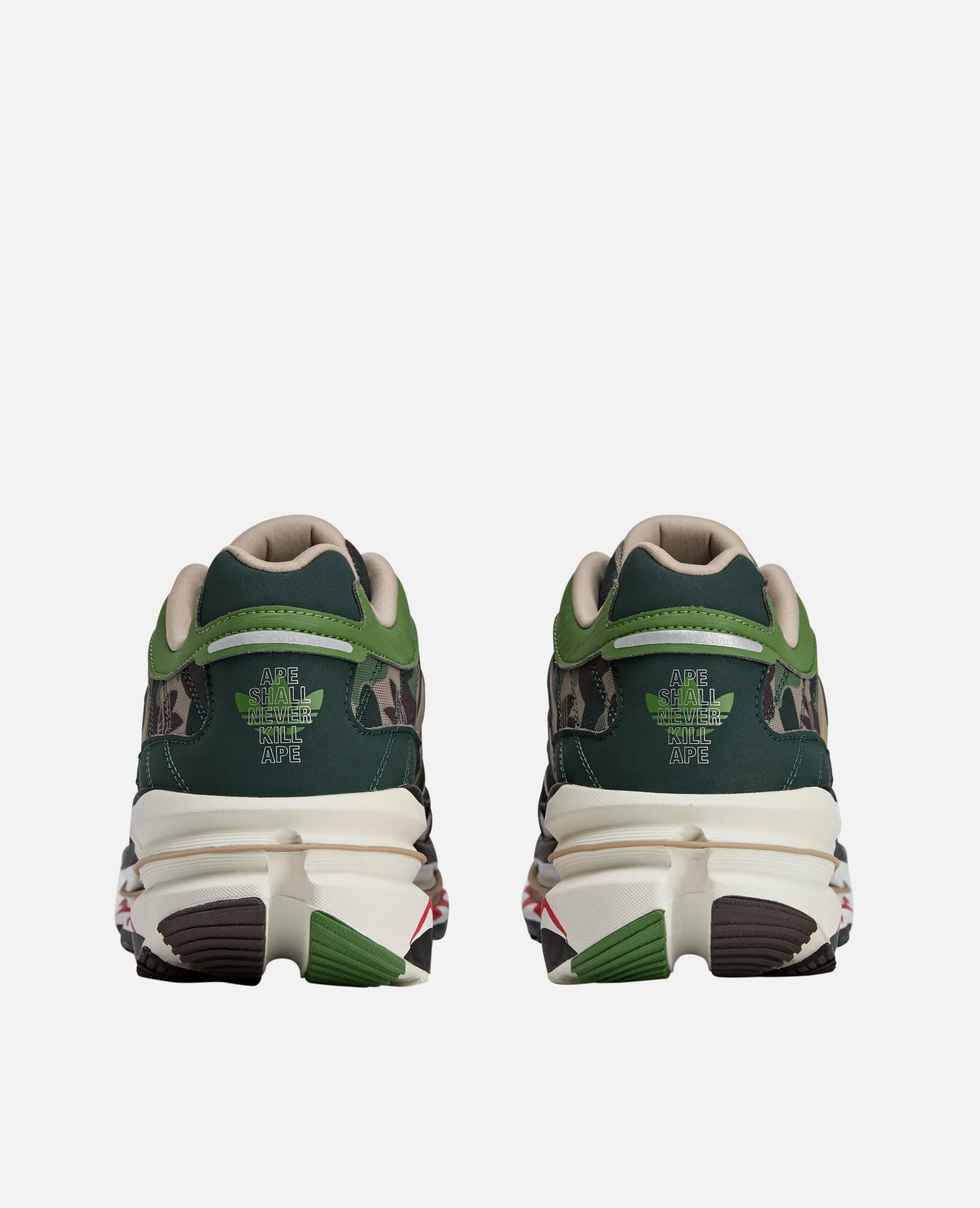 Adidas x Bape Adistar HRMY ''Green Camo'' (HEMP/IRONMT/OWHITE) Adidas