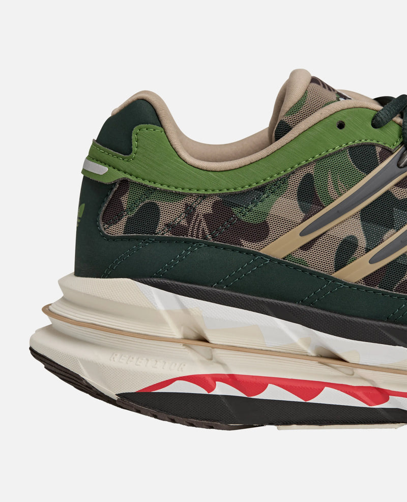 Adidas x Bape Adistar HRMY ''Green Camo'' (HEMP/IRONMT/OWHITE) Adidas