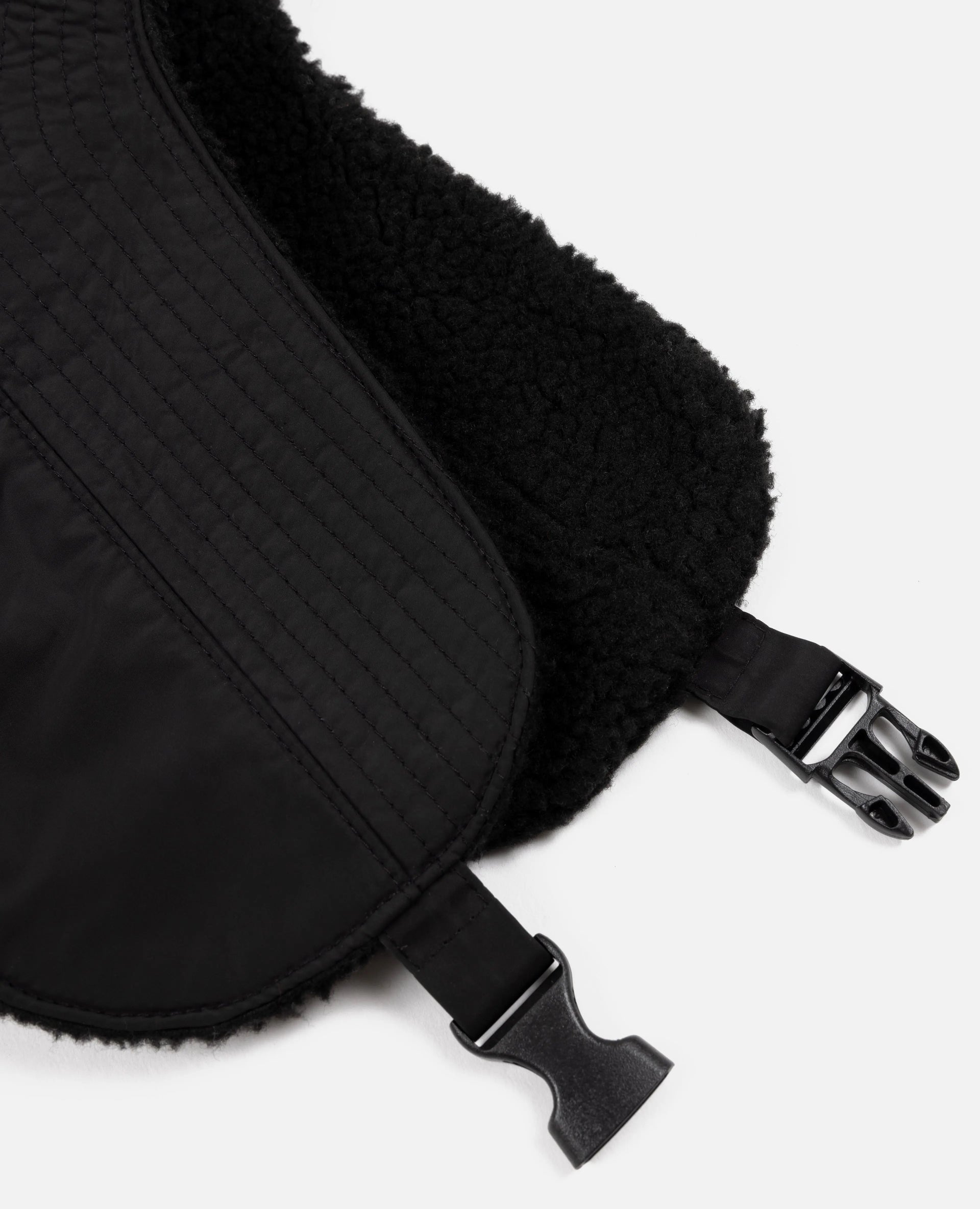 Patta Reversible Flap Cap (Black/Black) Patta