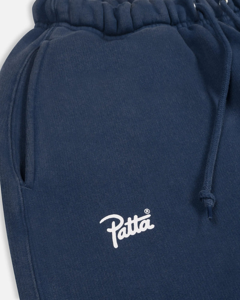 Patta Classic Acid Washed Straight Leg Jogging Pants (Estate Blue) Patta
