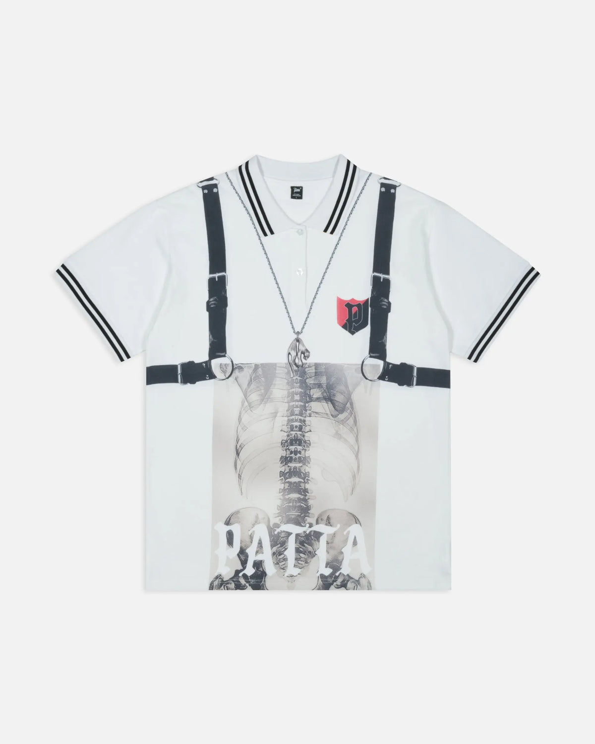 Patta X-Ray Polo Shirt (White) Patta