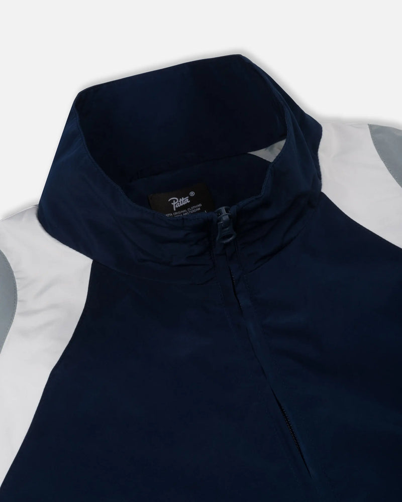 Patta Serpentine Track Top (Black Iris) Patta