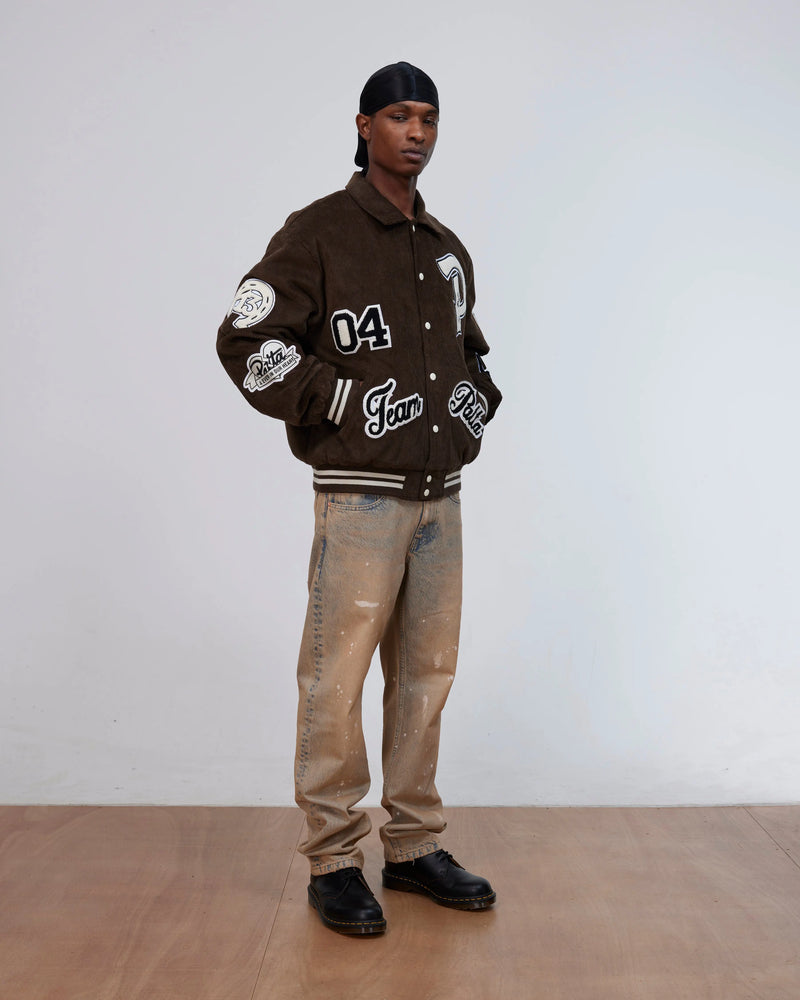 Patta Corduroy Bomber Jacket (Pine Grove) Patta