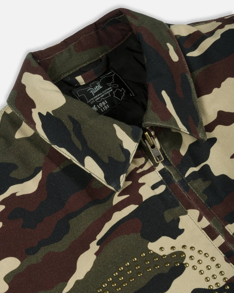Patta Camo Canvas Workwear Jacket (Mojave Dessert) Patta