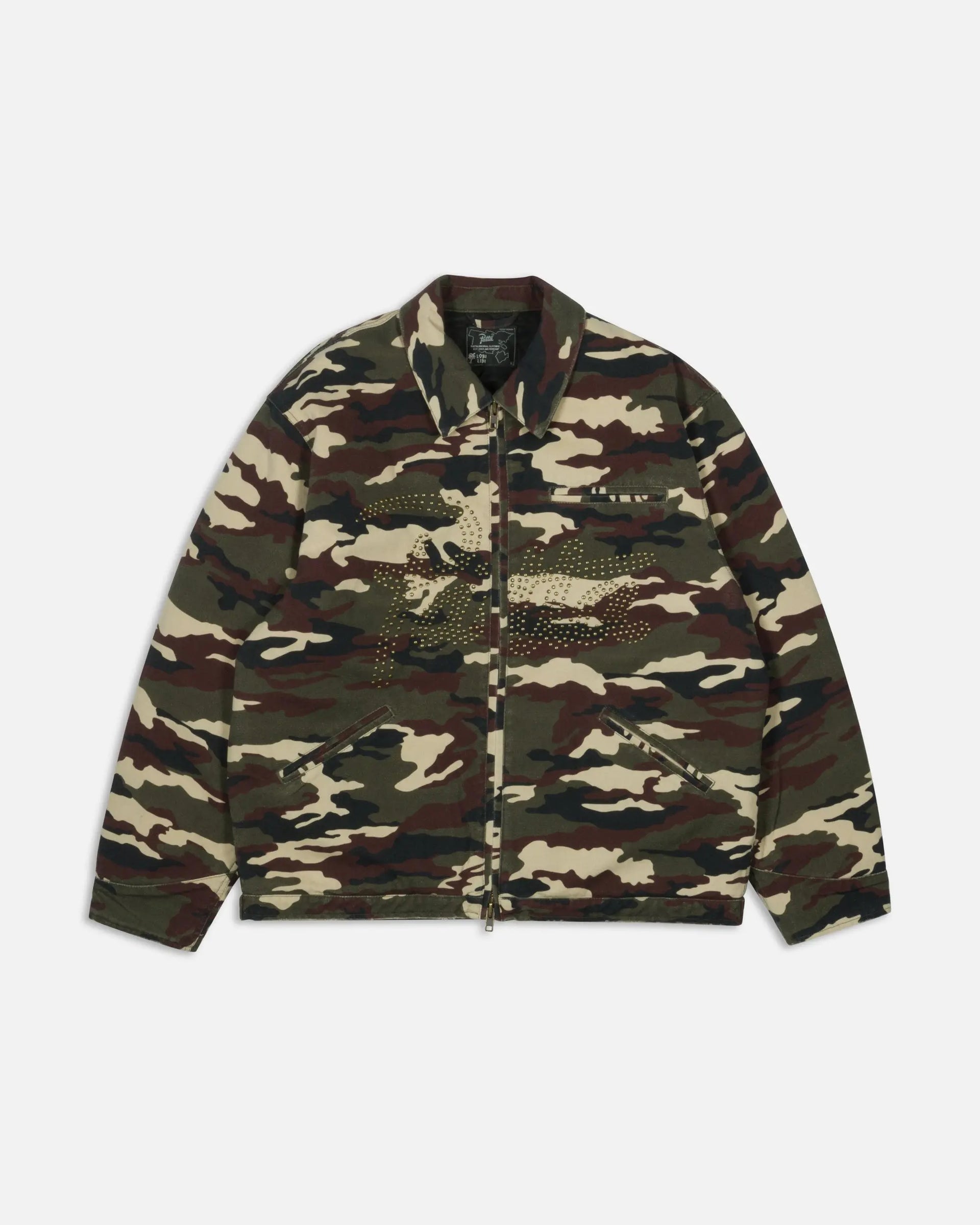 Patta Camo Canvas Workwear Jacket (Mojave Dessert) Patta
