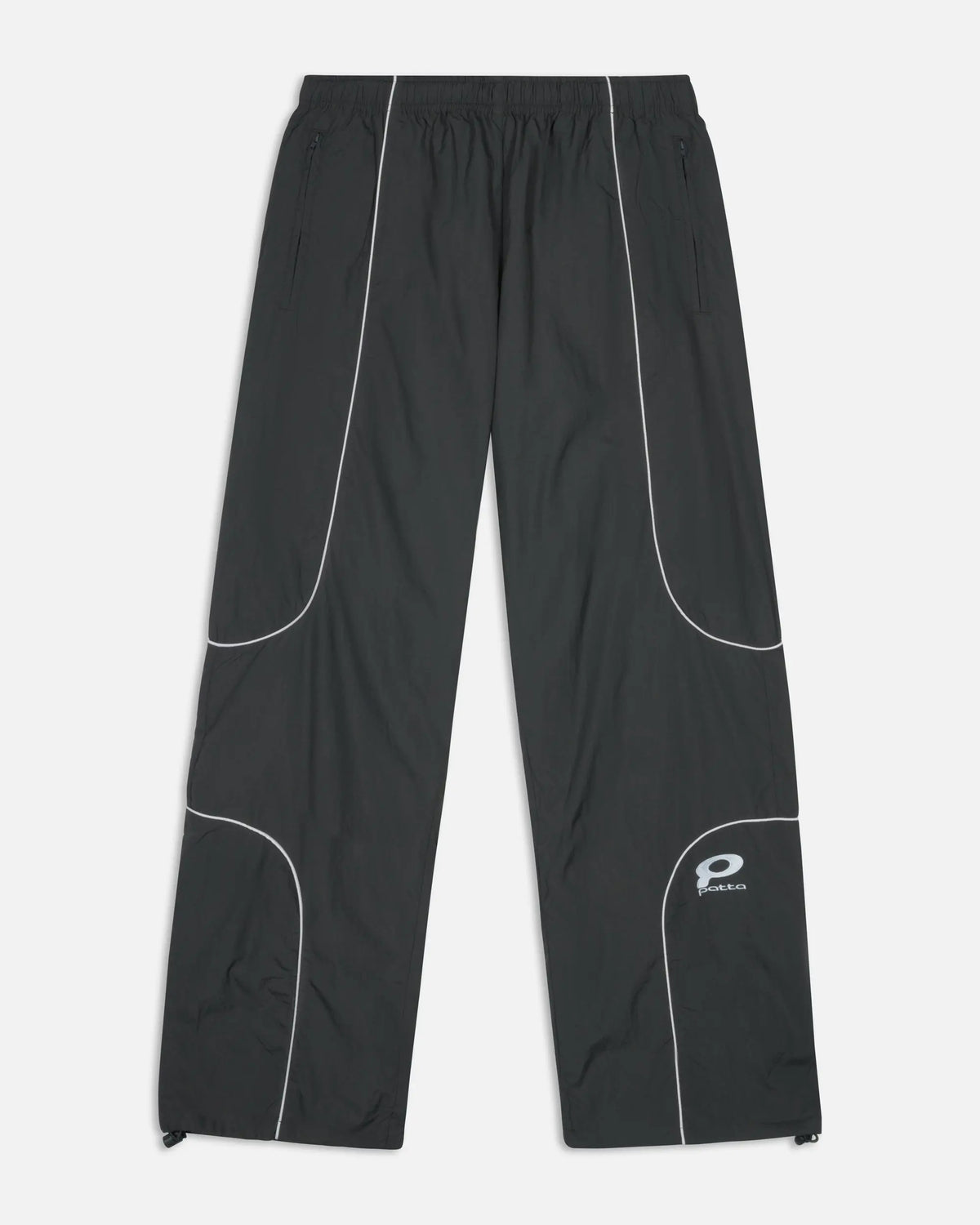 Patta Piping Track Pants (Grey Pinstripe) Patta