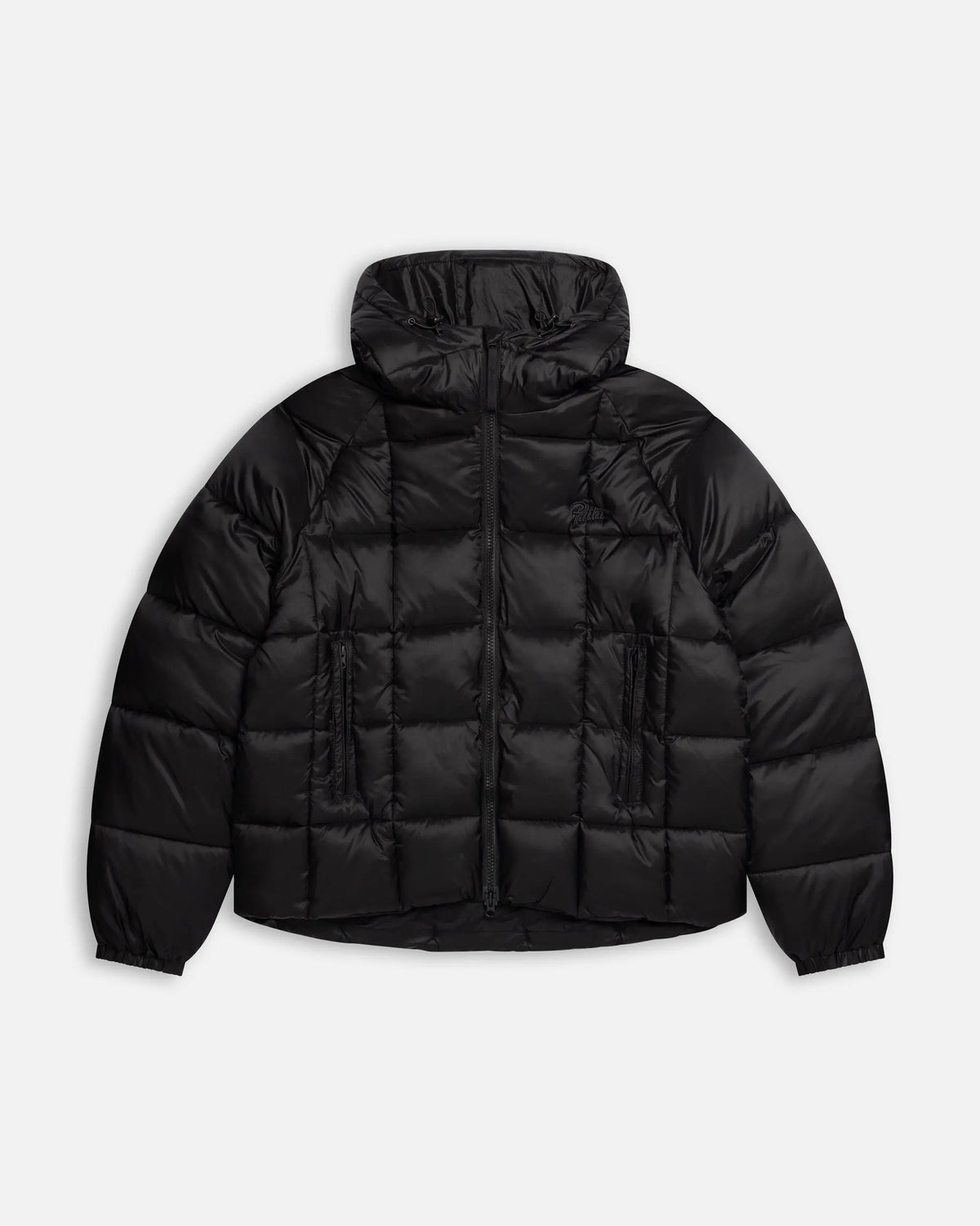 Patta Square Quilted Puffer Jacket (Black) Patta