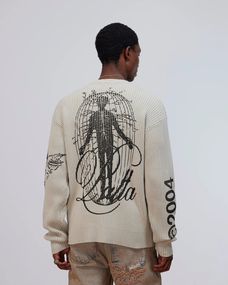 Patta Scorpio Knitted Jumper (Plaza Taupe) Patta