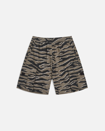 Patta Tiger Stripe Camo Cargo Ripstop Shorts (Multi) Patta