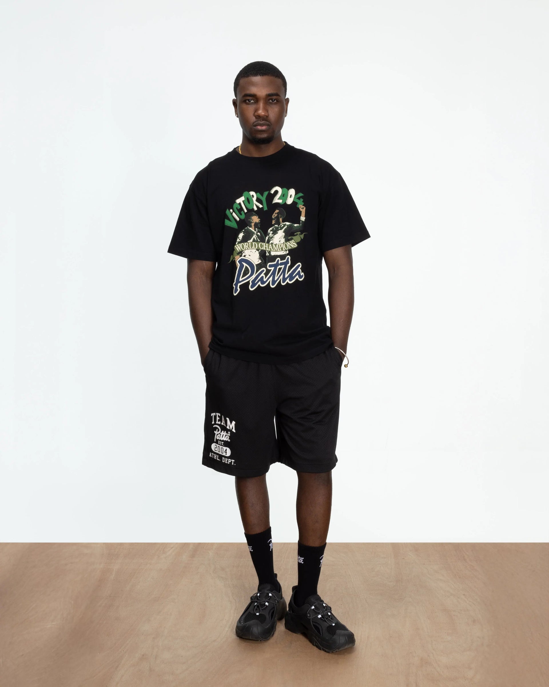 Patta Victory T-Shirt (Black) Patta