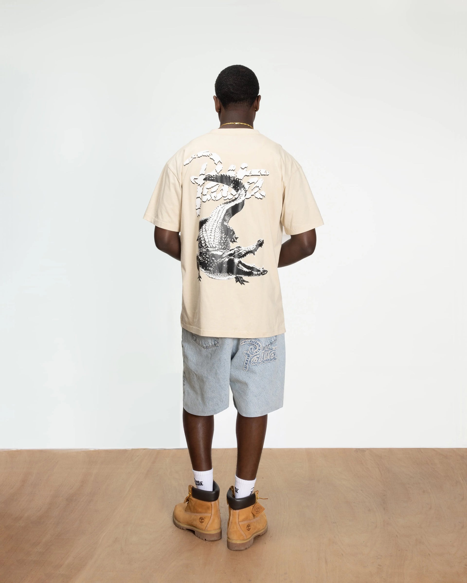 Patta Croco T-shirt (Oatmeal) Patta