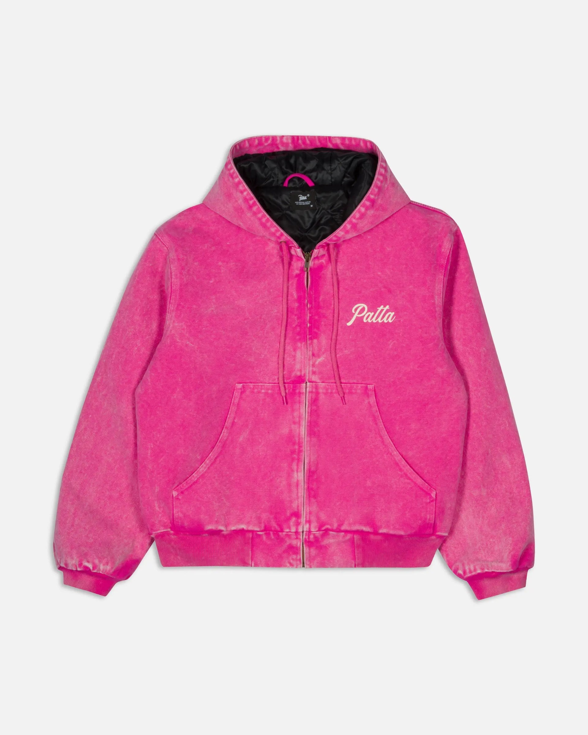 Patta Peace Canvas Hooded Jacket (Fuchsia Purple) Patta