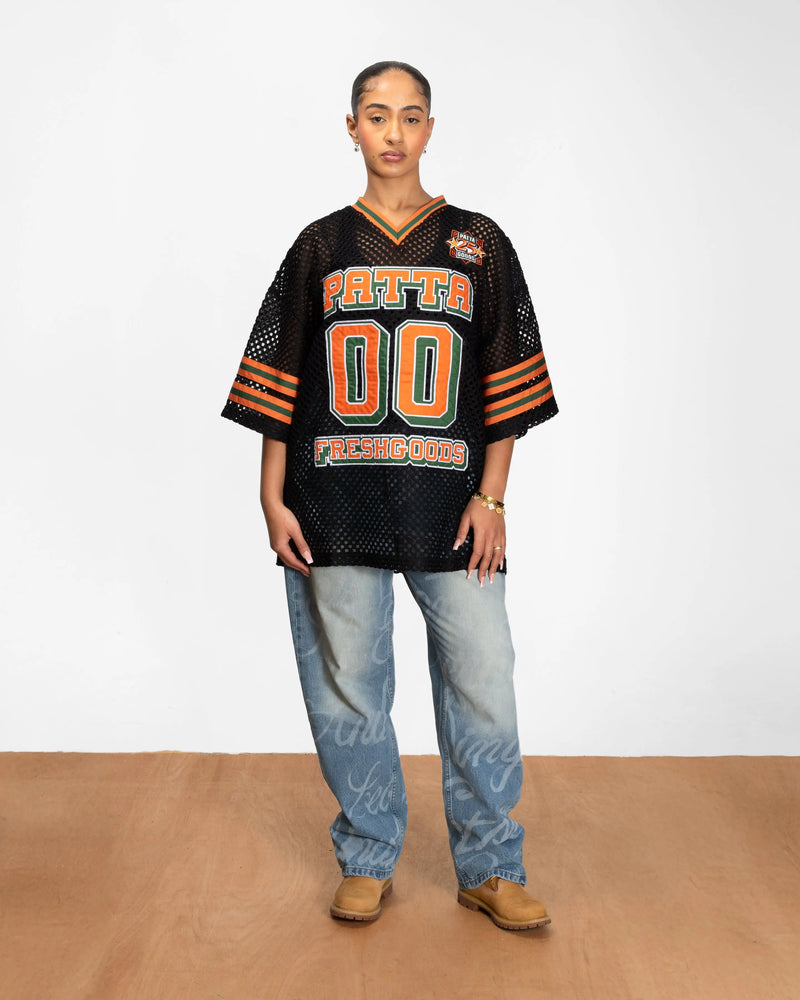 Patta x Joe Freshgoods Football Top (Black) Patta x JFG