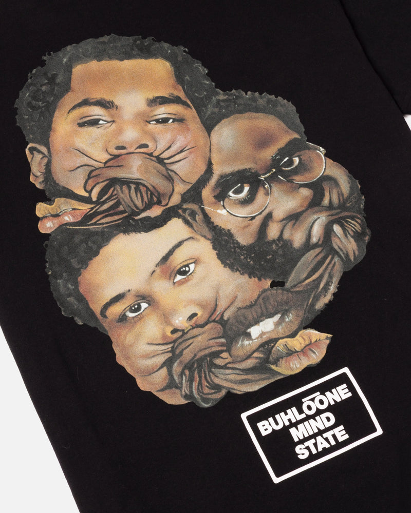 PRE-ORDER: Patta x De La Soul Buhloone State Of Mind T-Shirt (Black) Patta