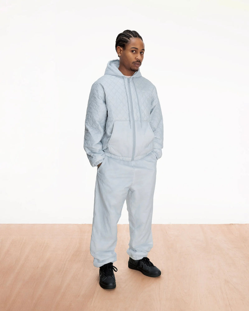 Patta Insulated Quilted Hooded Jacket (Gray Dawn) Patta