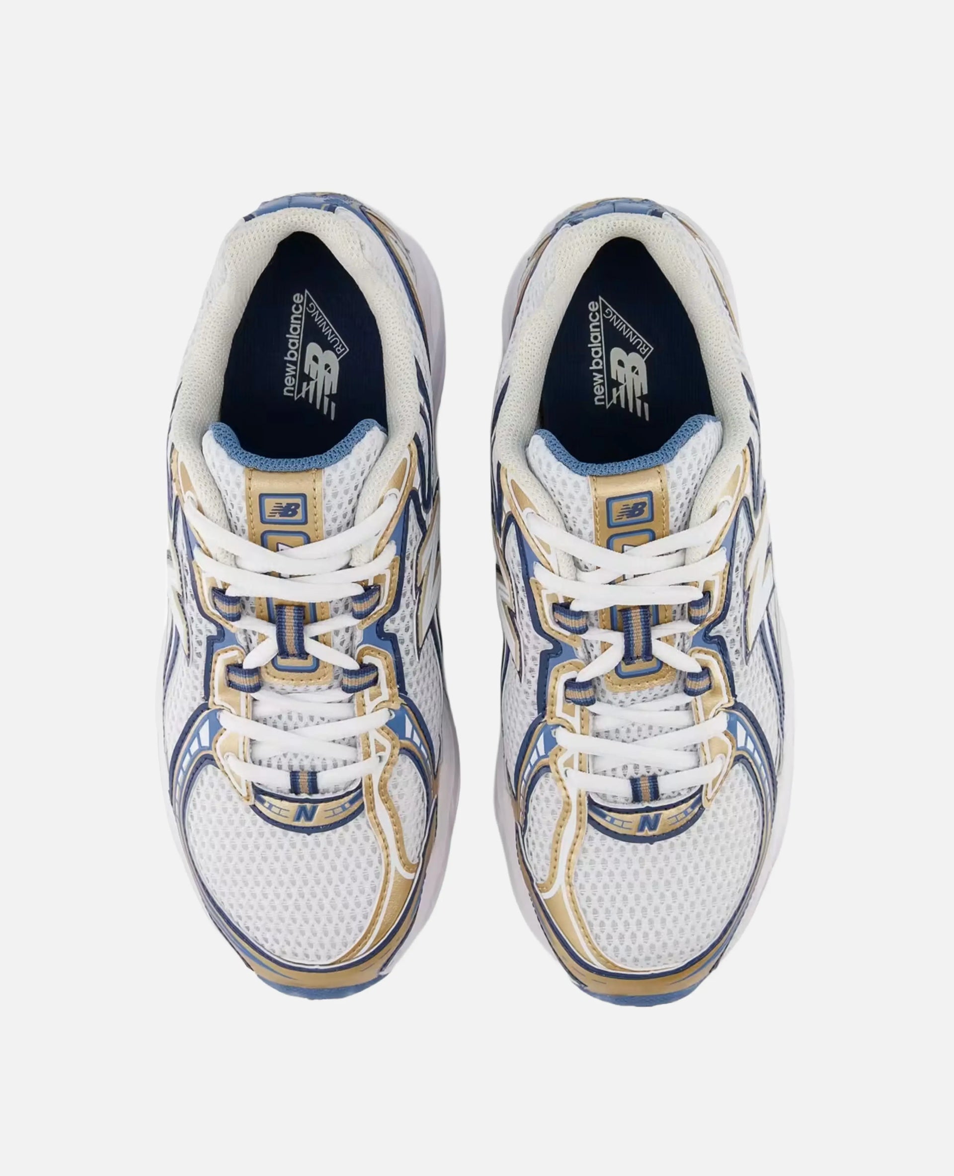 New Balance 740 (Heron Blue/Vintage Indigo/Gold Metallic) New Balance