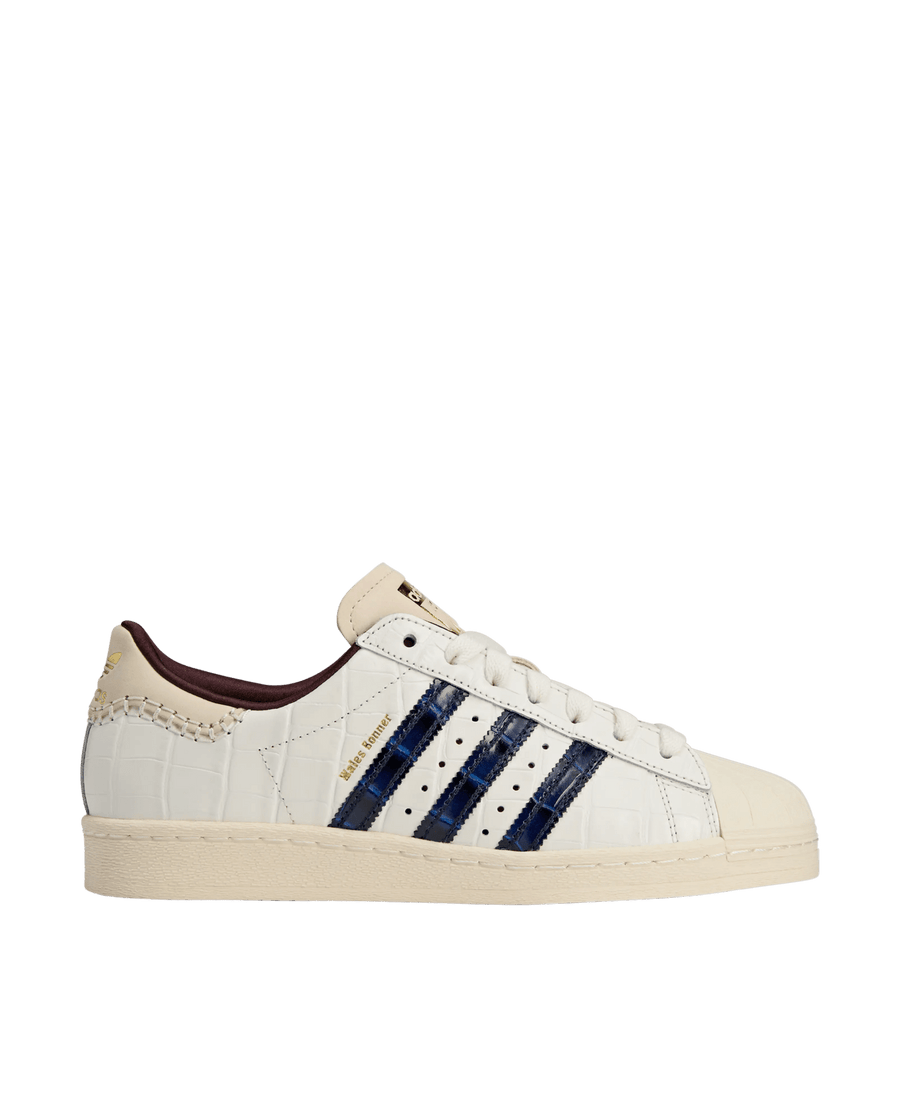 Adidas Wales Bonner Superstar (Wonder White/Collegiate Navy/Night Red) - Patta