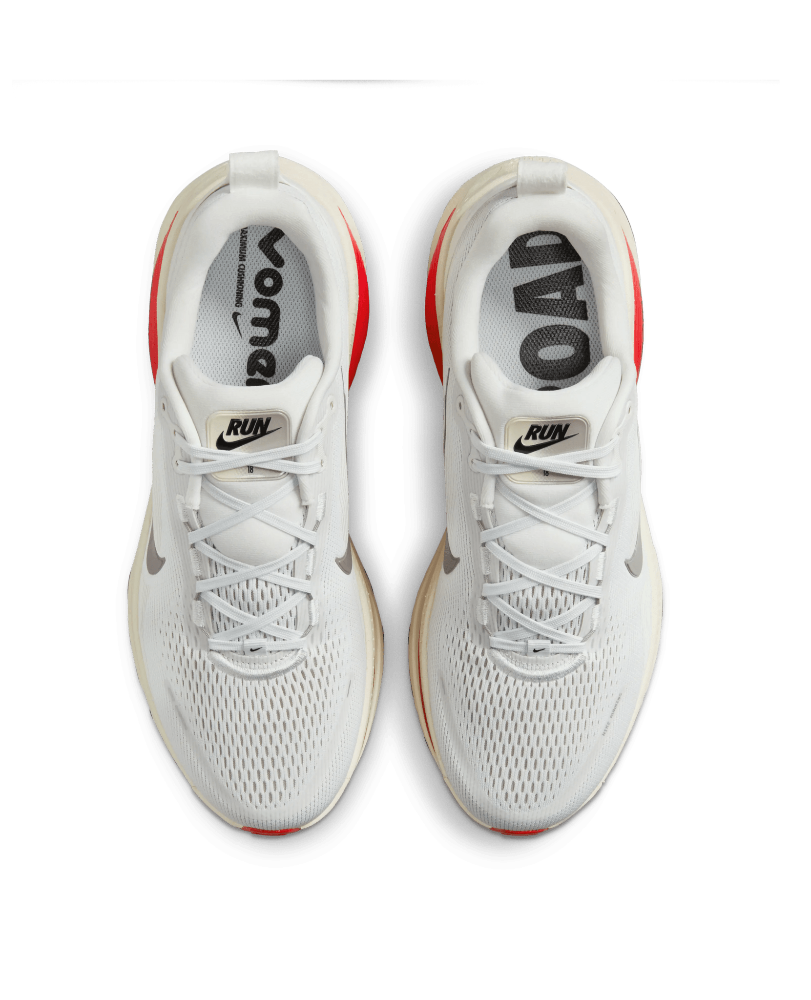 Nike Vomero 18 (Platinum Tint/MTLC Pewter - Siren Red) - Patta