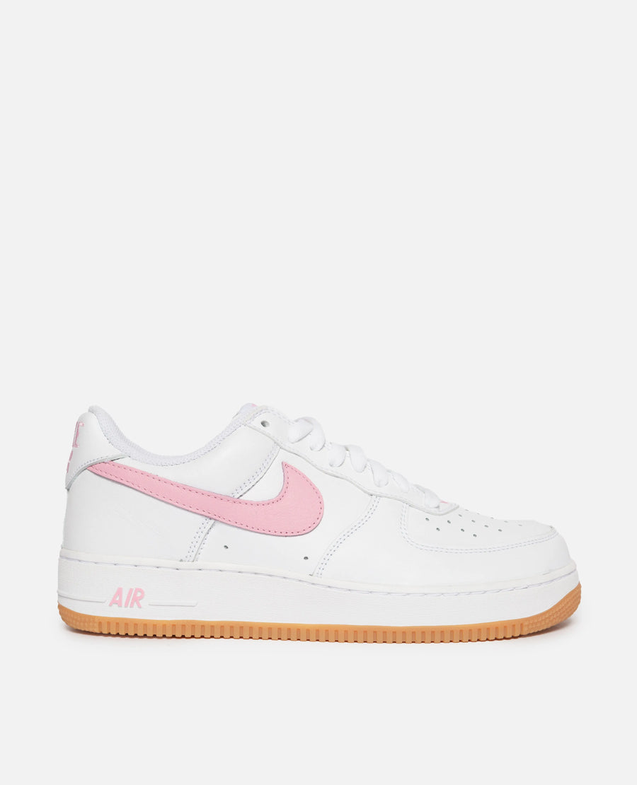 Nike Air Force 1 Low Retro (White/Pink-Gum Yellow-Metallic Gold) Nike